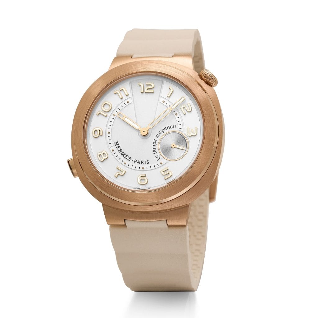 Hermès Cut Le temps suspendu time suspension watch