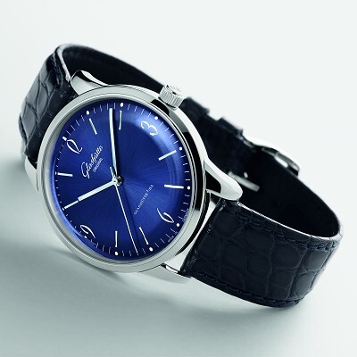 Glashütte Original Sixties Watch sapphire crystal case back