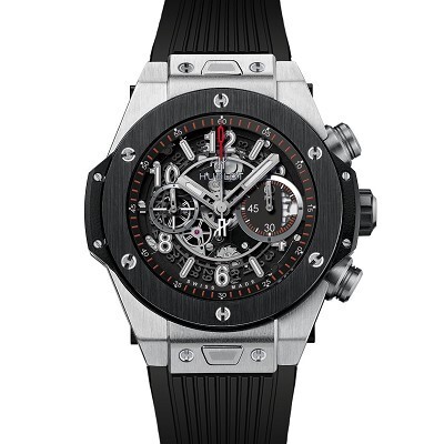 Hublot Big Bang UNICO skeleton dial chronograph view