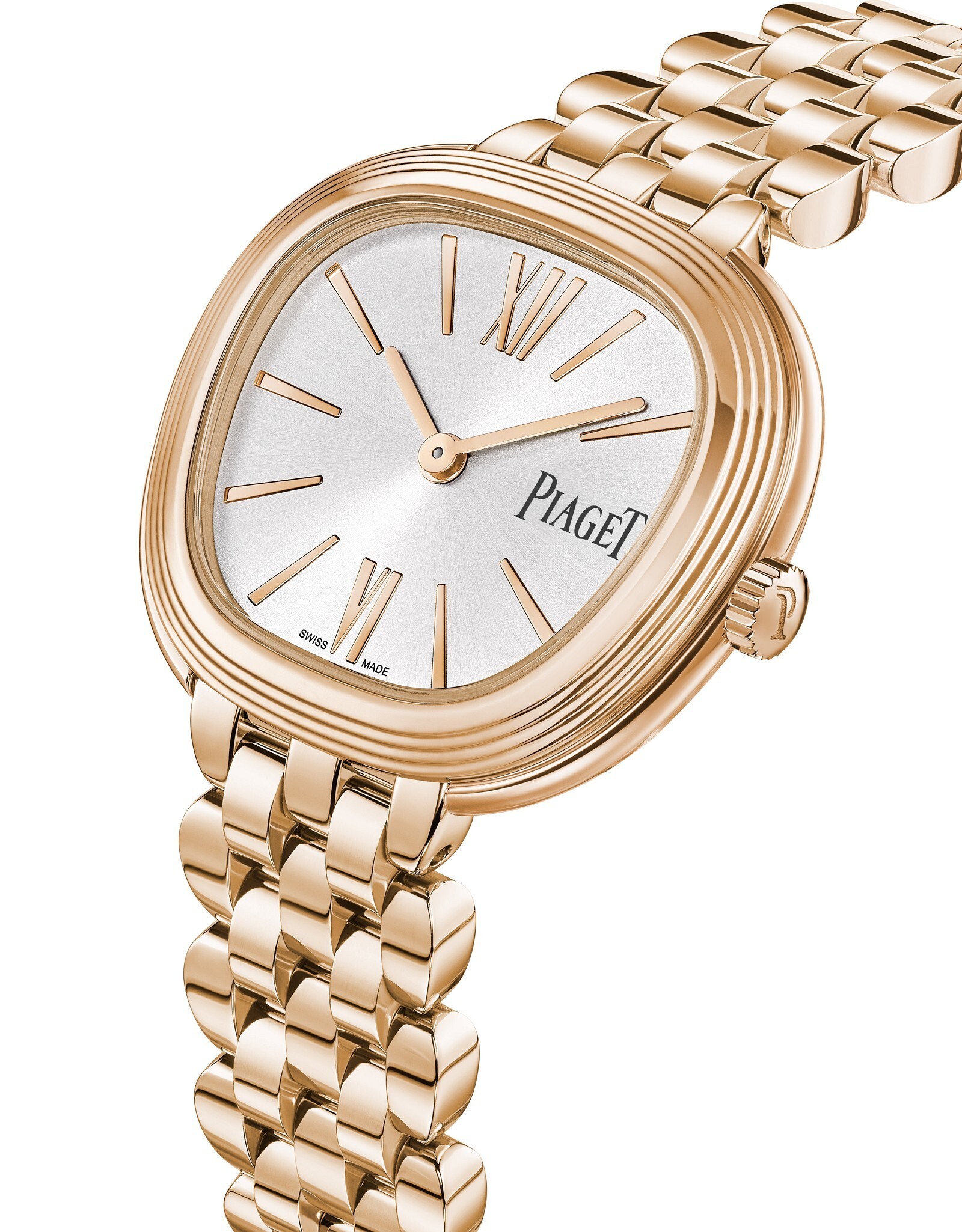 Piaget Sixtie Gilded Shadow Watch with Diamonds