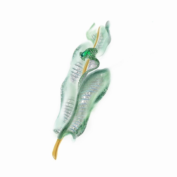 Caribbean Summer Brooch