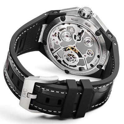 IWC Ingenieur Constant-Force Tourbillon IW590001 dial close up