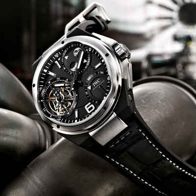 IWC Ingenieur Constant-Force Tourbillon IW590001 case and bezel