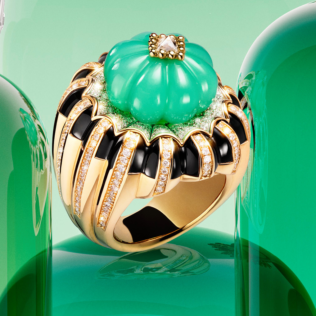 Cartier Fruity Juicy Fruit Tips Ring with diamonds