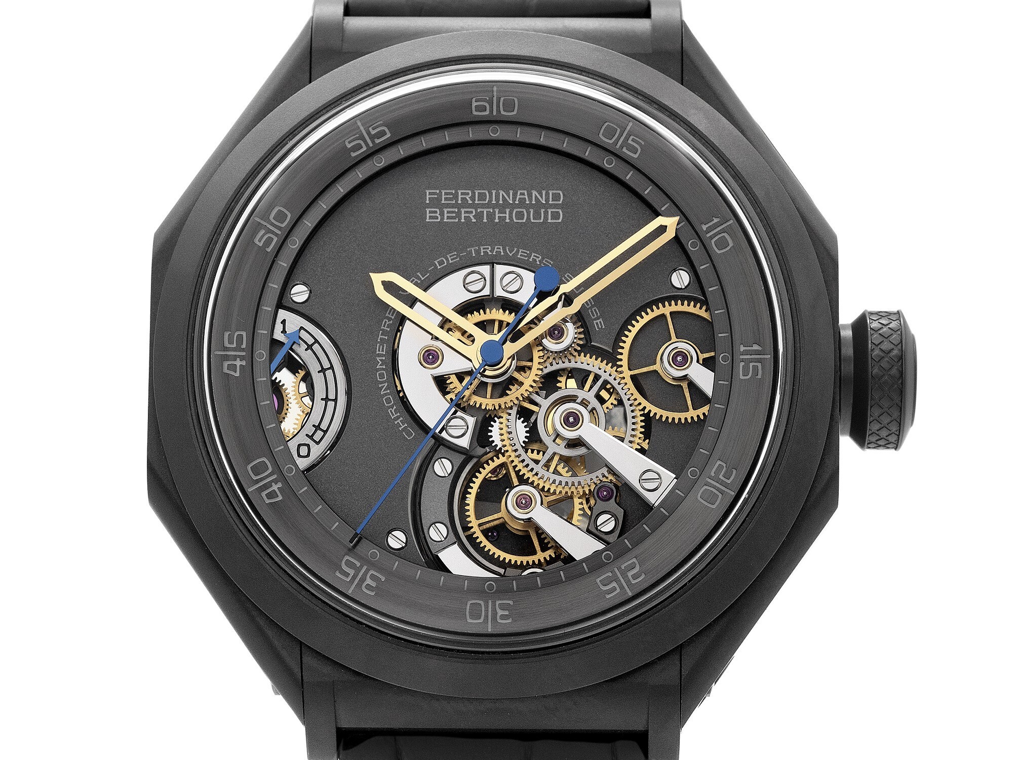 Ferdinand Berthoud Chronometre FB 1RES.4 titanium fusée chain