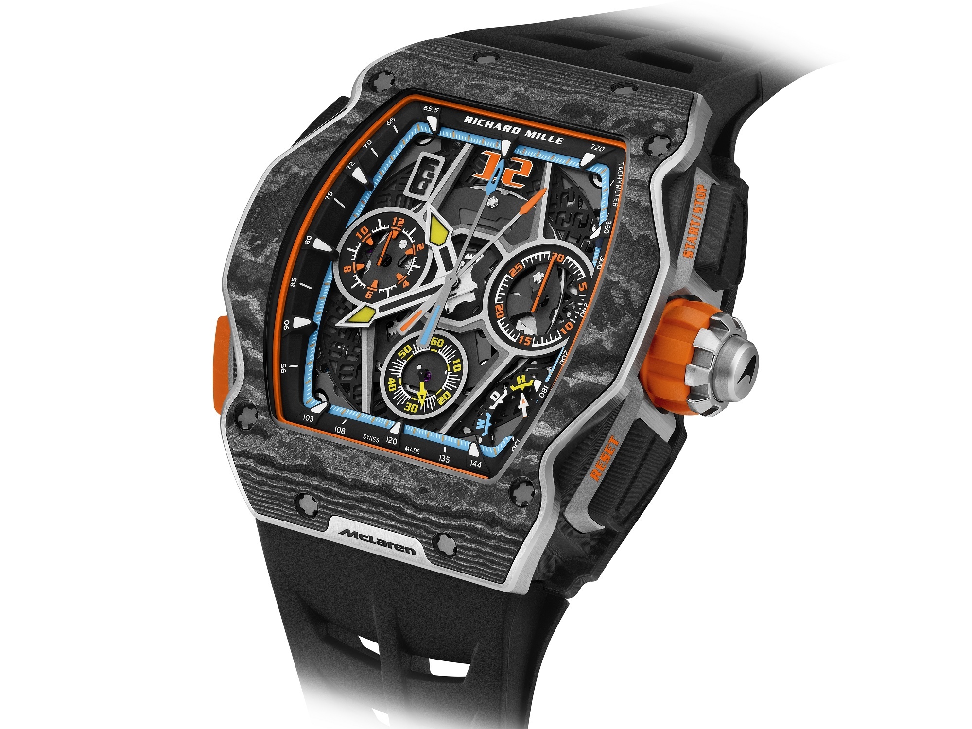 Richard Mille RM 65-01 McLaren W1 racing pushers