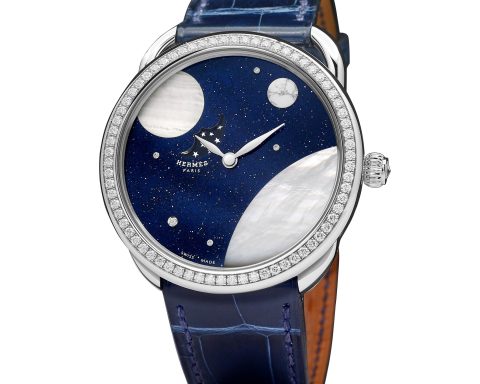 Hermès Arceau Petite Lune Moon Phase Watch