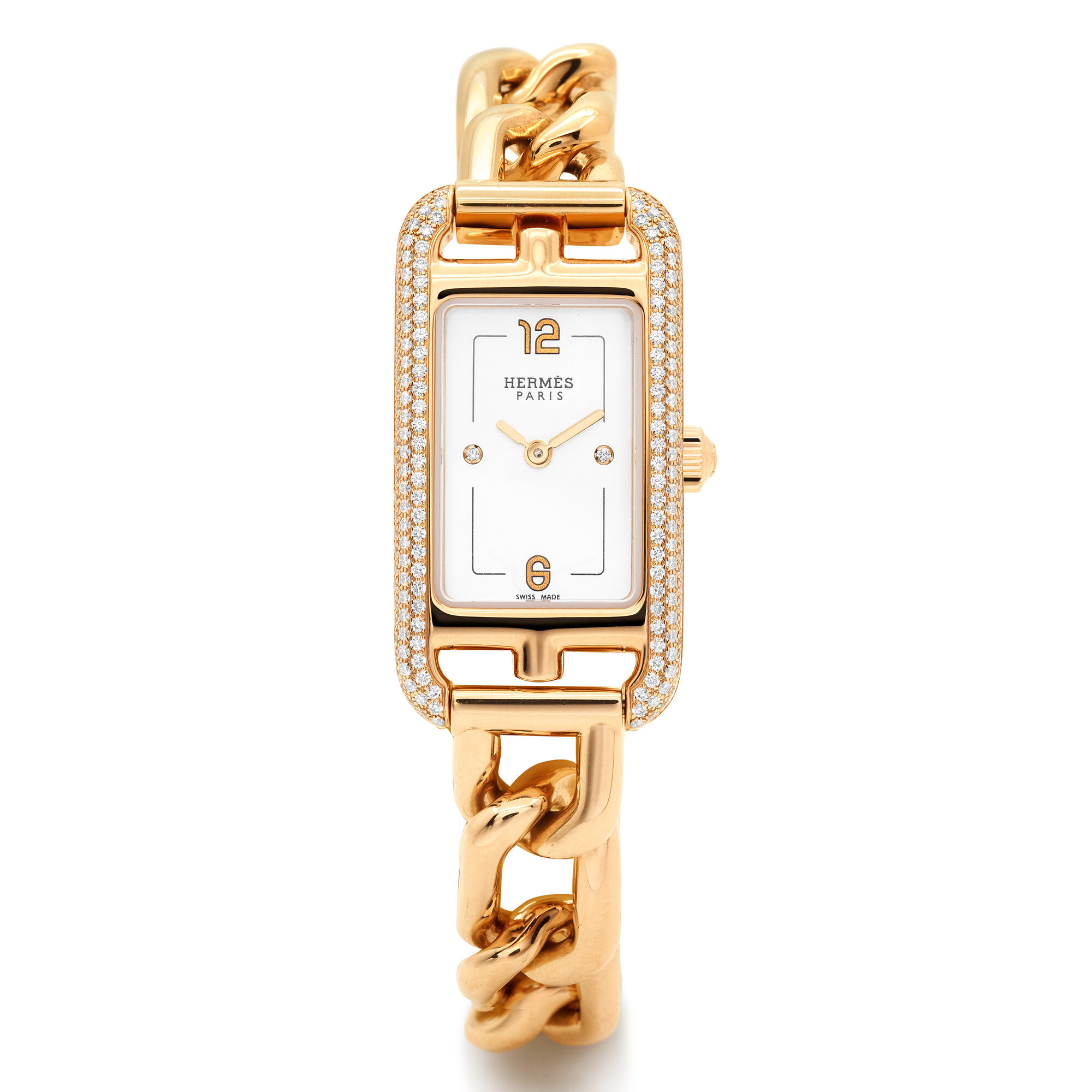 Hermès Nantucket Ladies Watch quartz movement