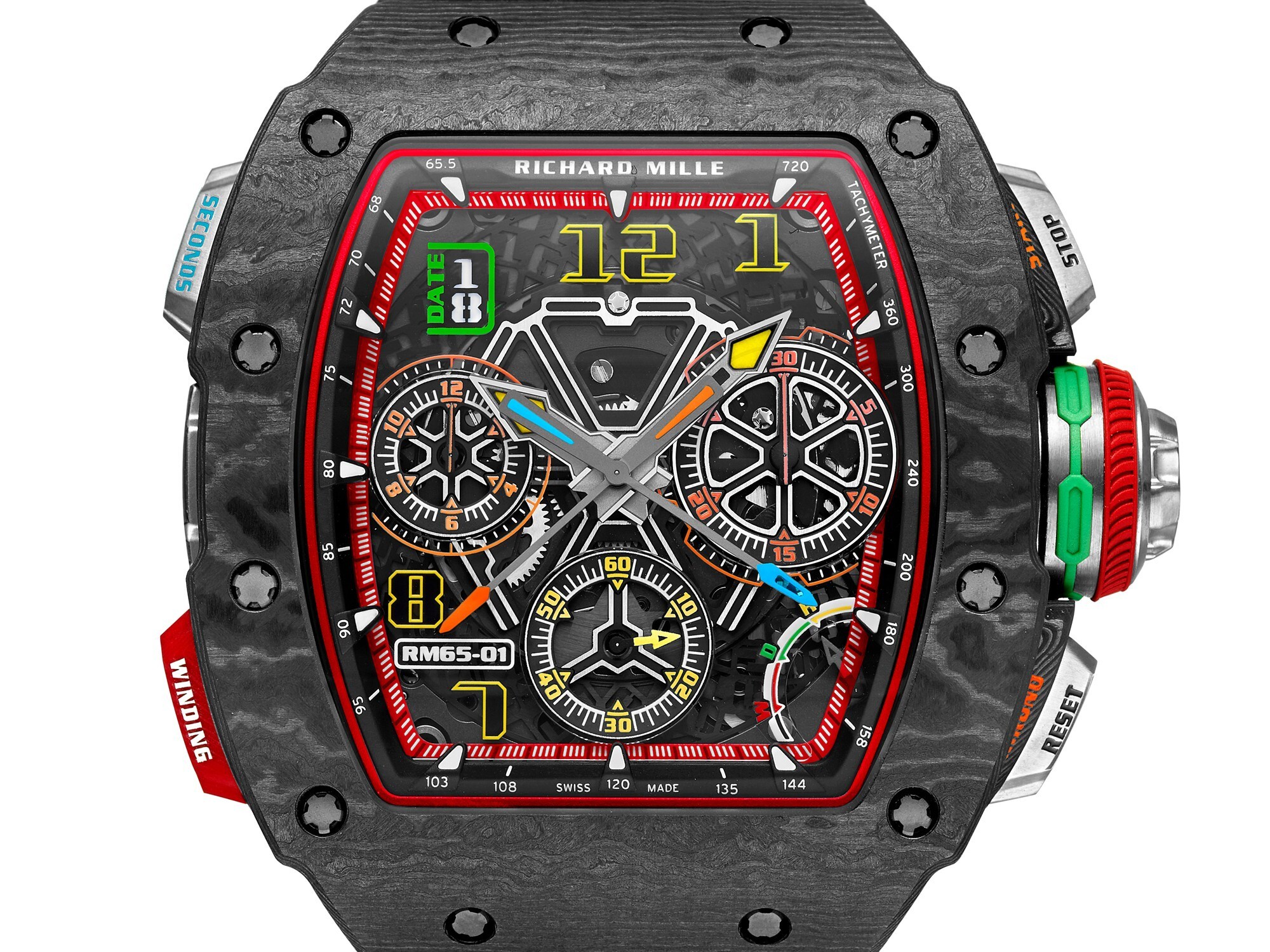 Richard Mille RM 65-01 chronograph movement