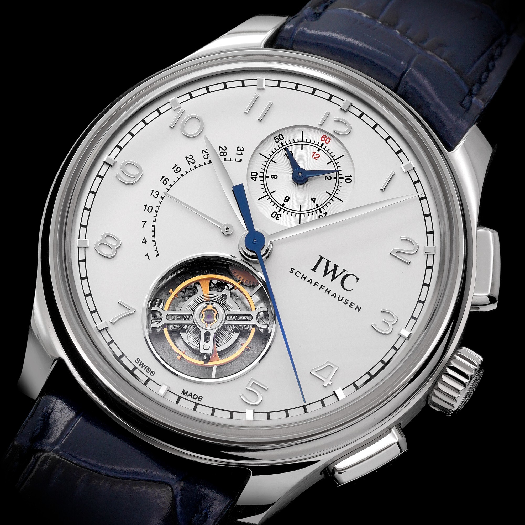 IWC Portugieser Tourbillon Rétrograde Chronograph movement