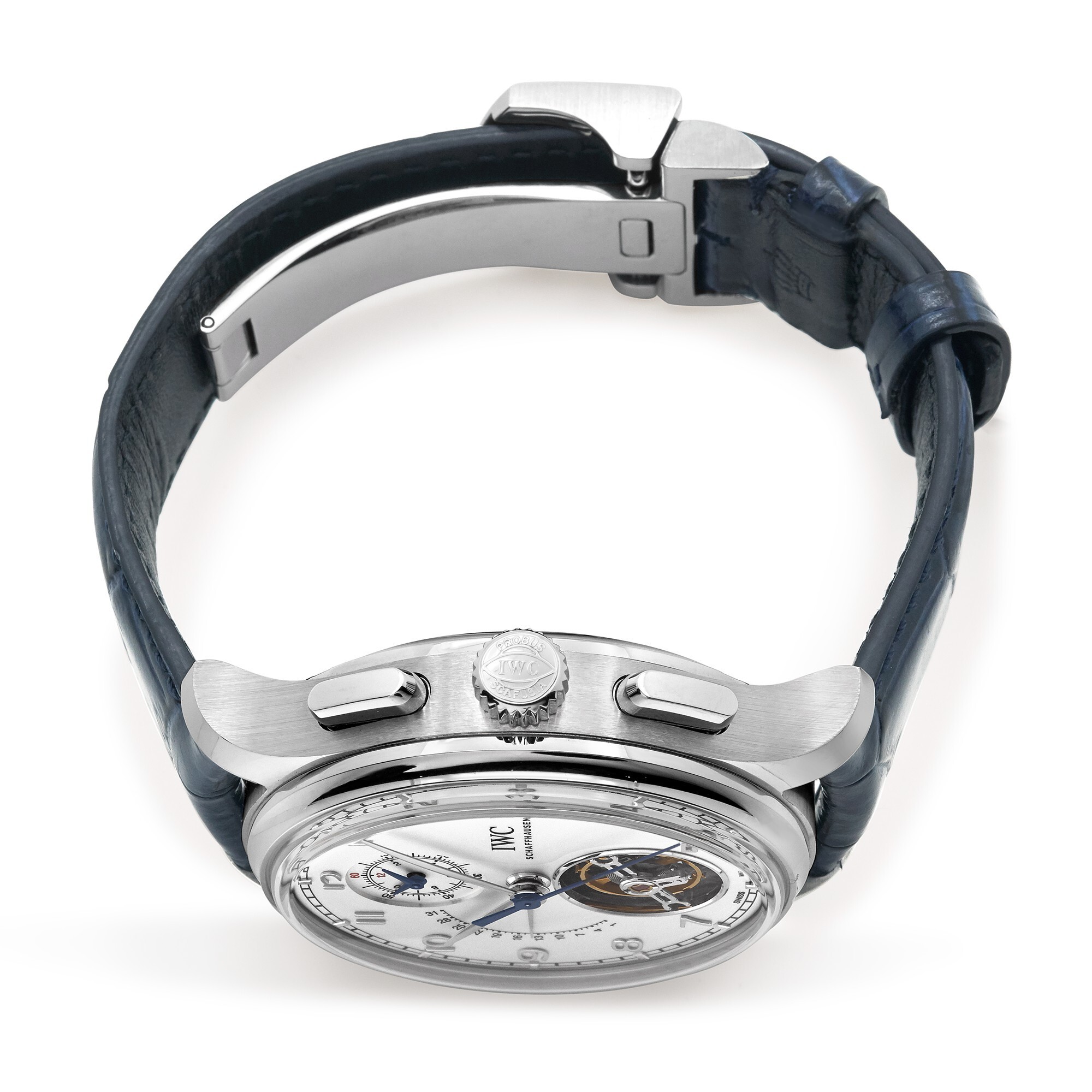 IWC Portugieser Tourbillon Rétrograde Chronograph close-up