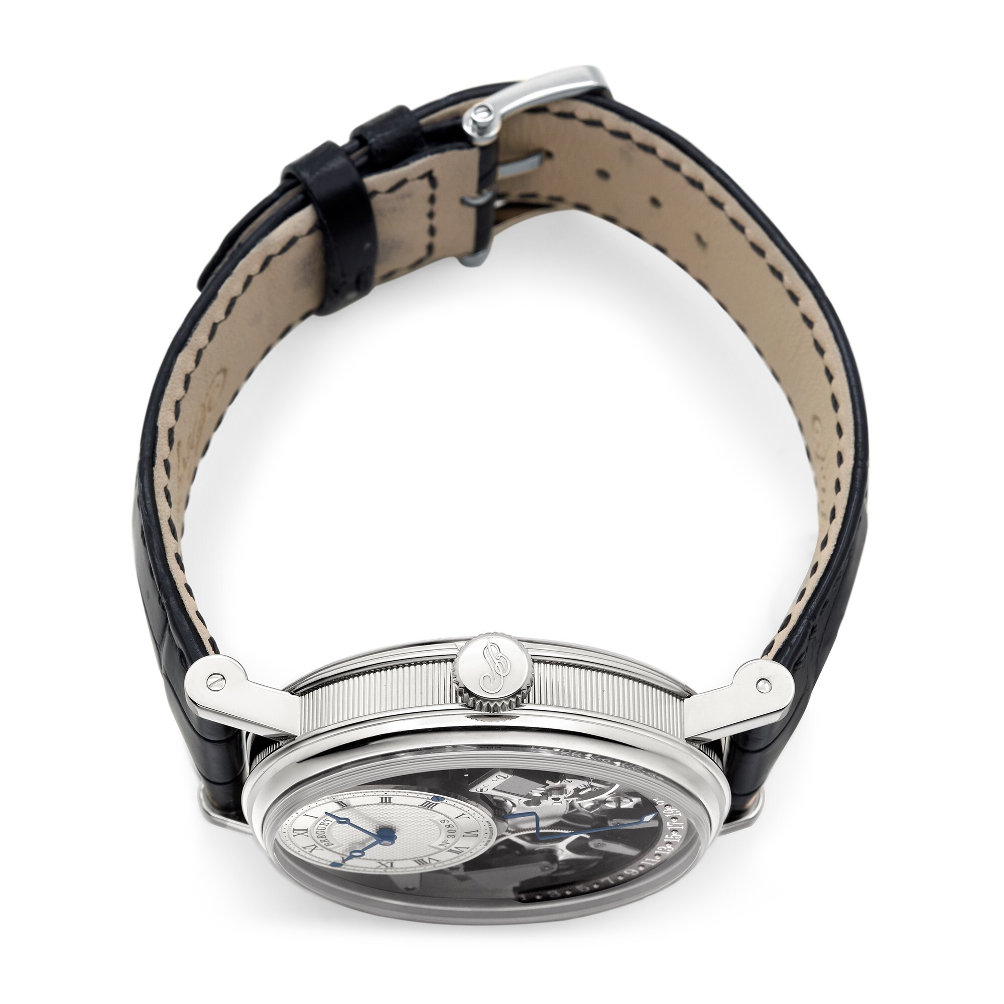 Breguet Tradition Series 7597 Date Retrograde Watch movement view
