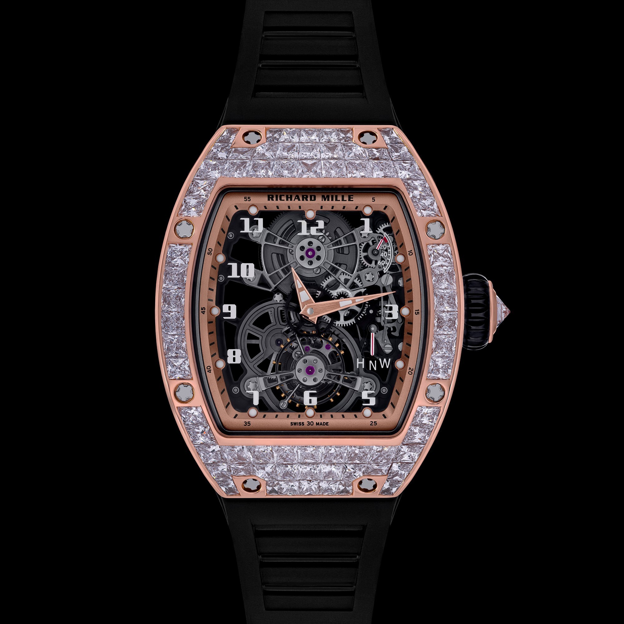 RICHARD MILLE RM 17-01 Tourbillon rose gold case