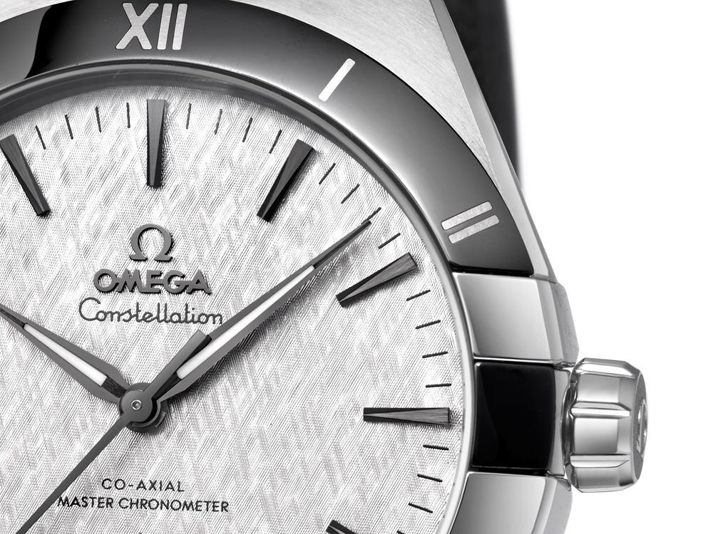 OMEGA Constellation 41mm dial texture