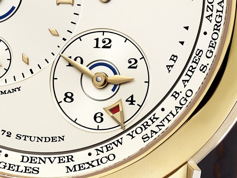 Lange 1 Time Zone DST indicator