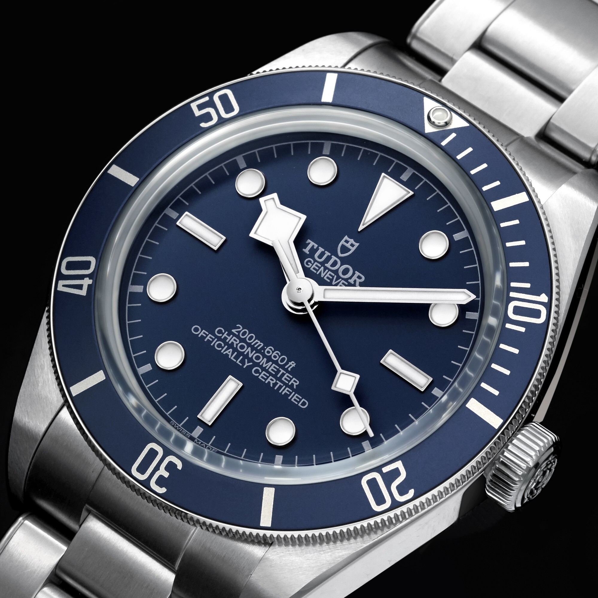 Tudor 58 Navy Blue angle