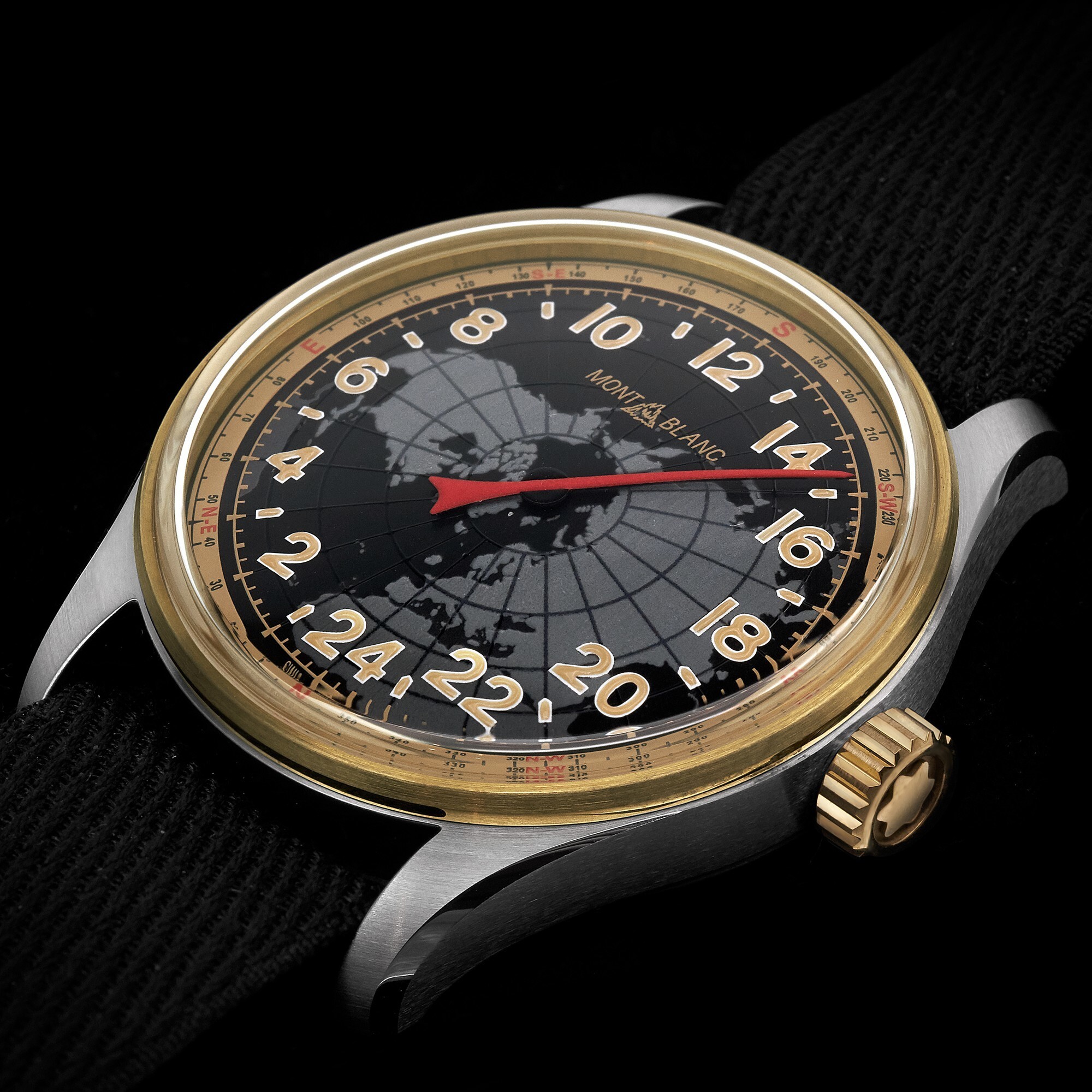 Montblanc 1858 Automatic 24H back view