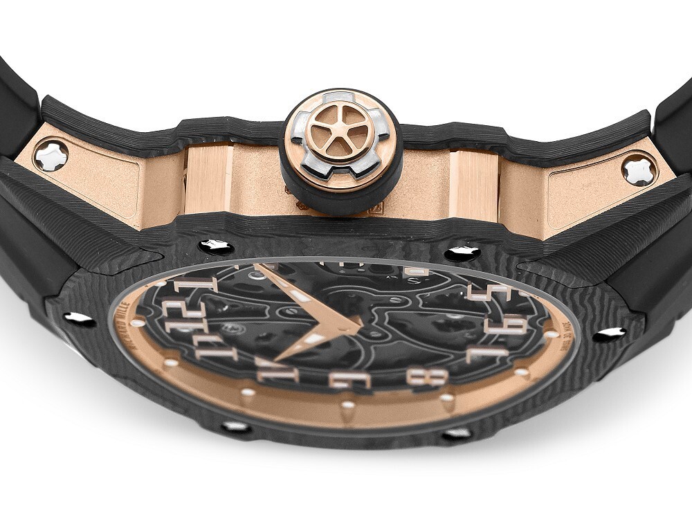 Richard Mille RM 33-02 skeletonized titanium dial with luminous markers