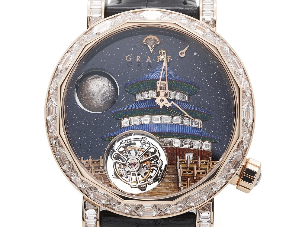 Graff GyroGraff Temple of Heaven handcrafted dial