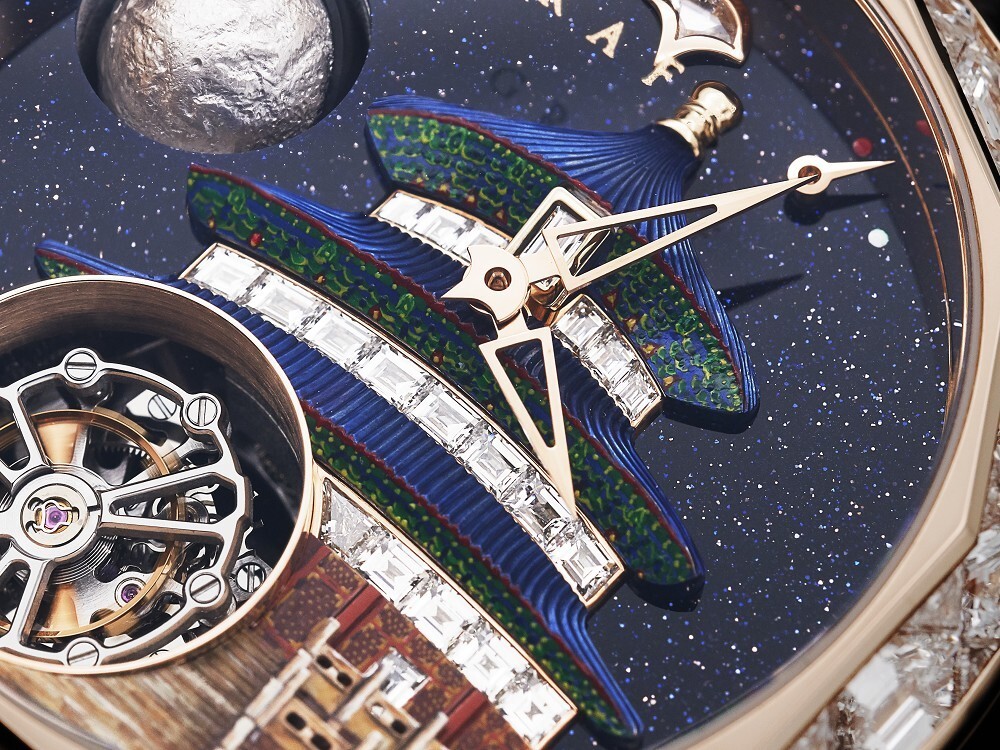 Temple of Heaven three dimensional miniature sculpture dial