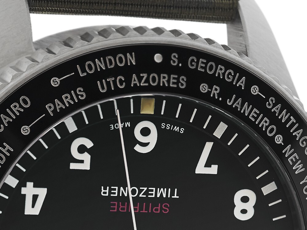 IWC Timezoner world time bezel