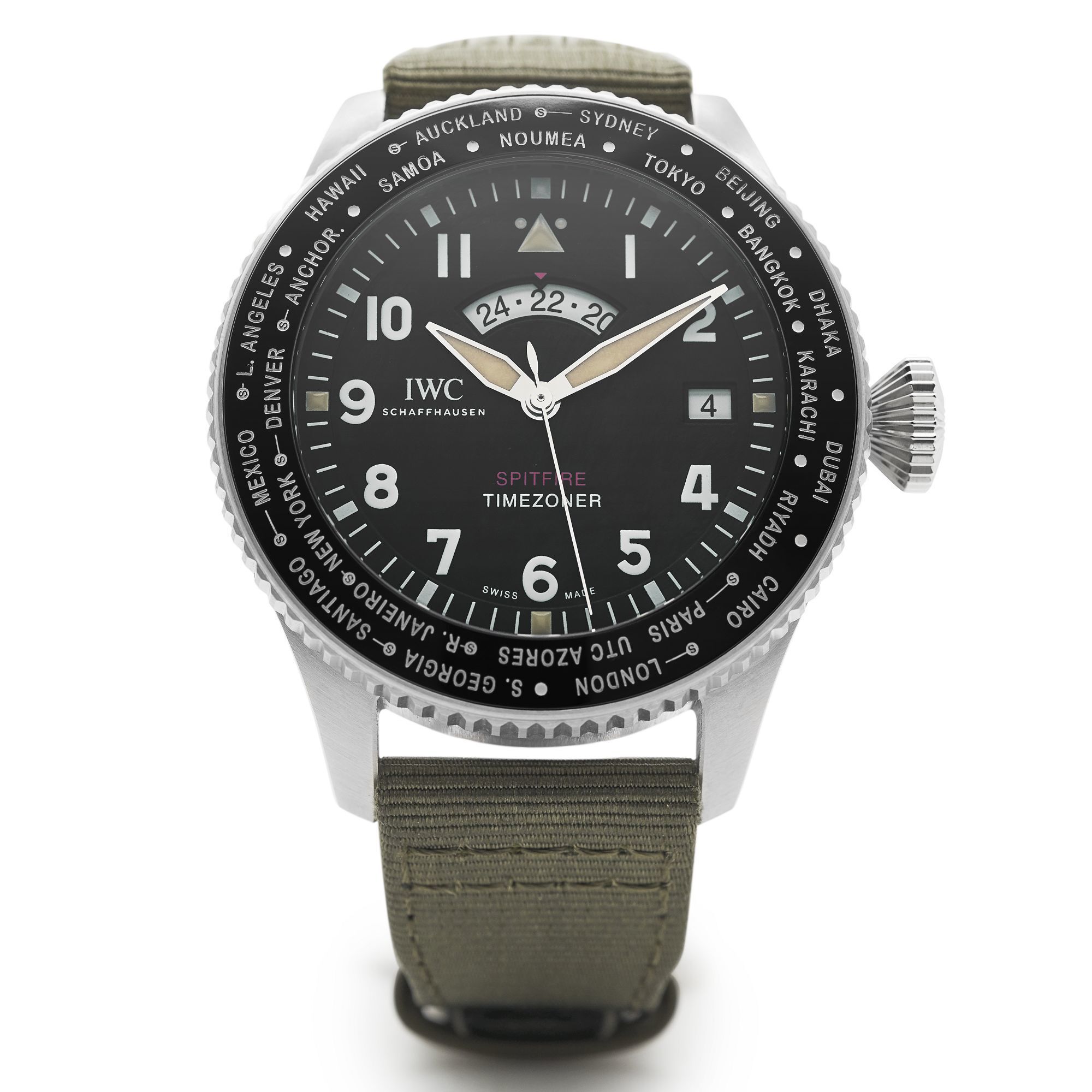 IWC Timezoner Spitfire strap