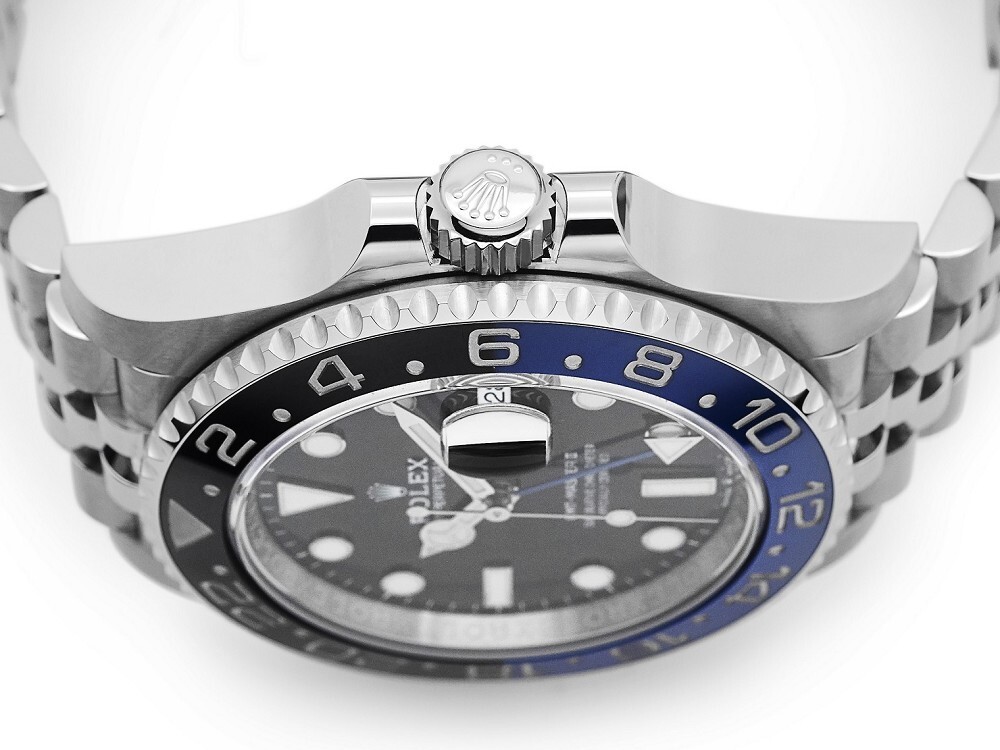 Rolex GMT-Master II Cerachrom bezel detail