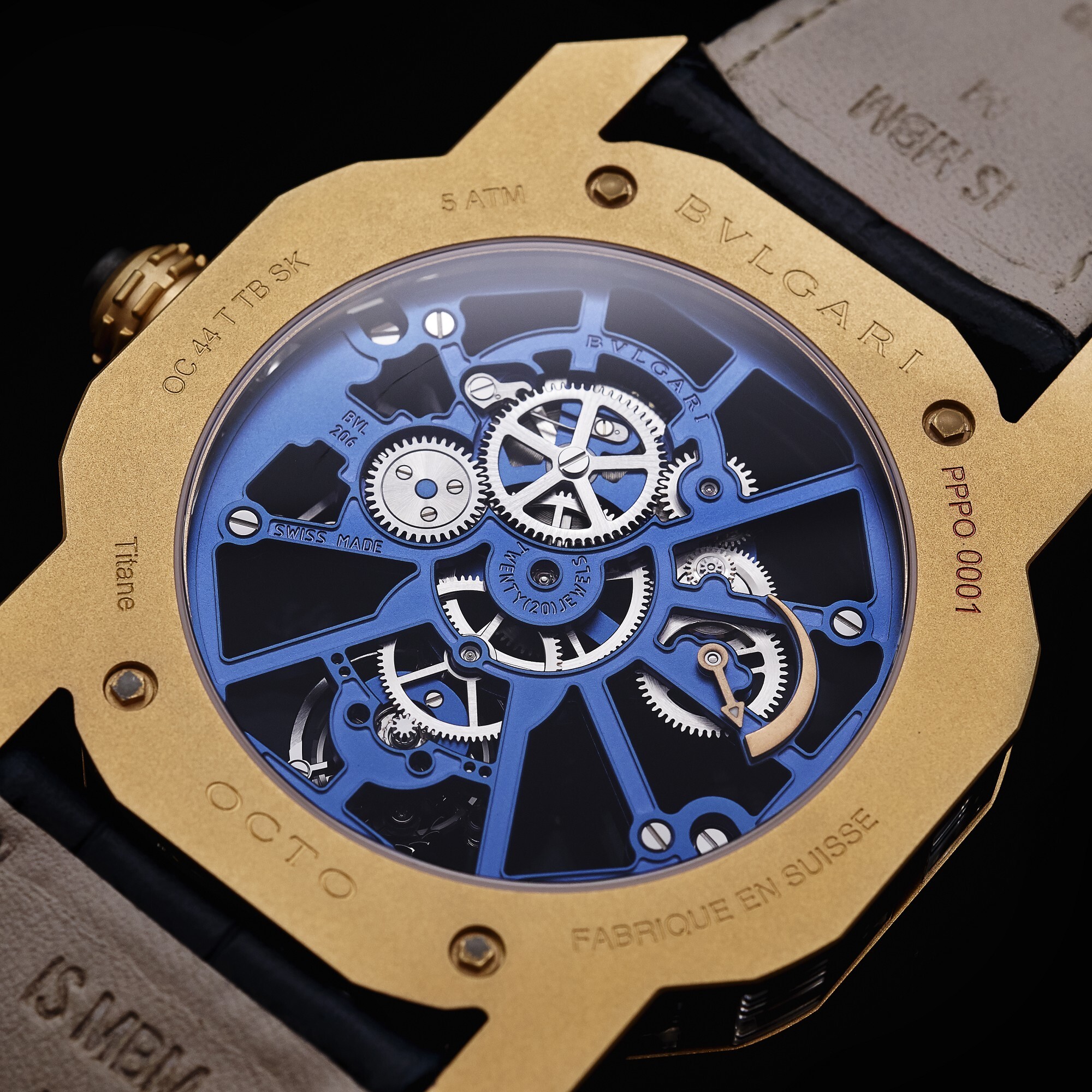 BVLGARI Octo Roma Sapphire Watch