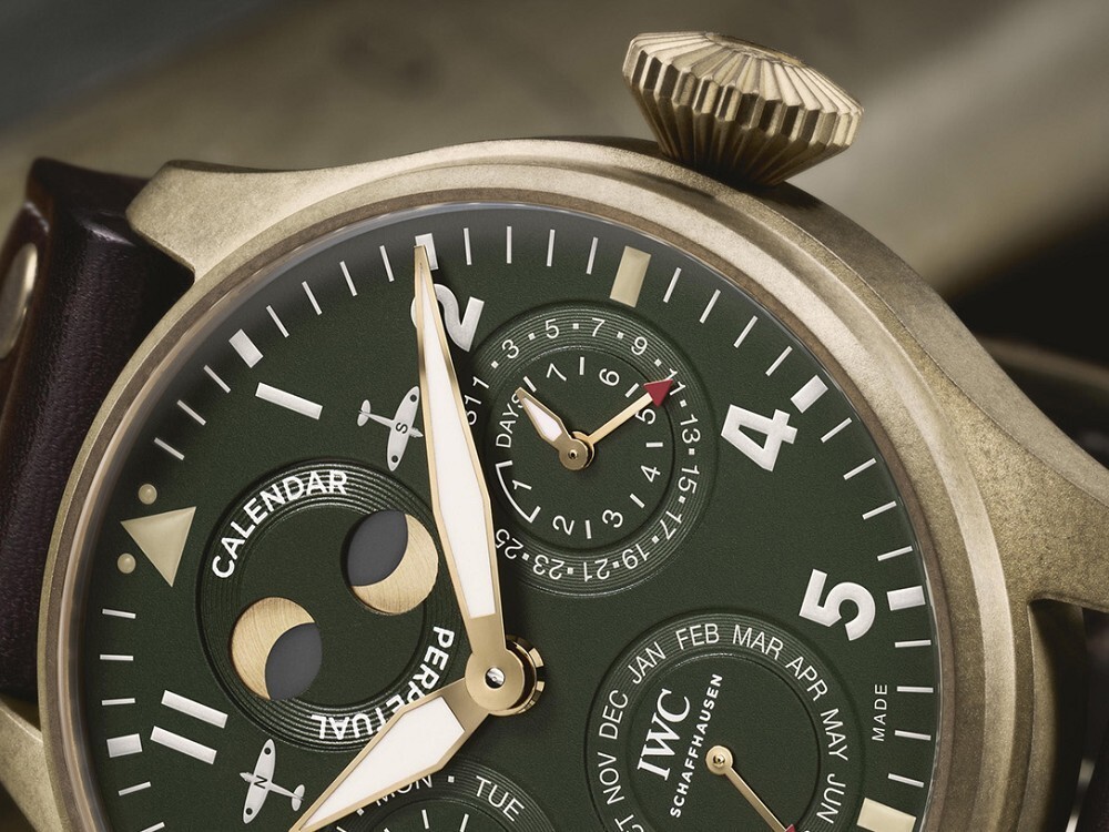 IWC Perpetual Calendar Moon Phase Display