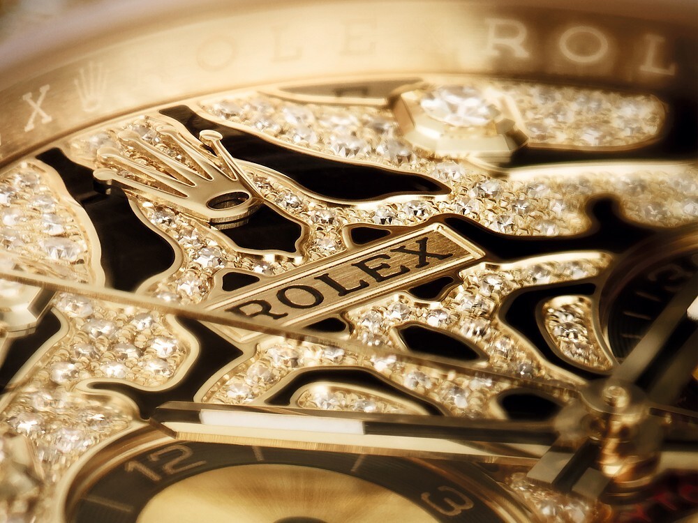 Rolex Oyster Perpetual Cosmograph Daytona dial details