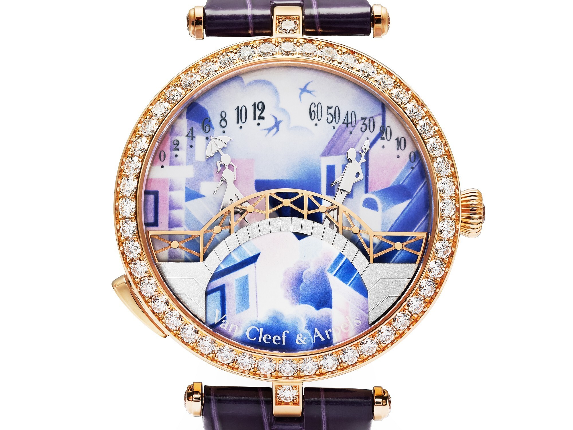 Van Cleef & Arpels Le Pont des Amoureux Jour watch