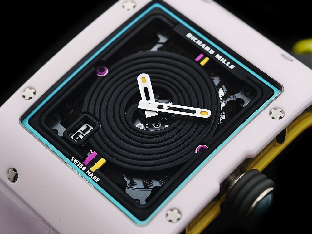 RM 16-01 Automatic Reglisse dial details