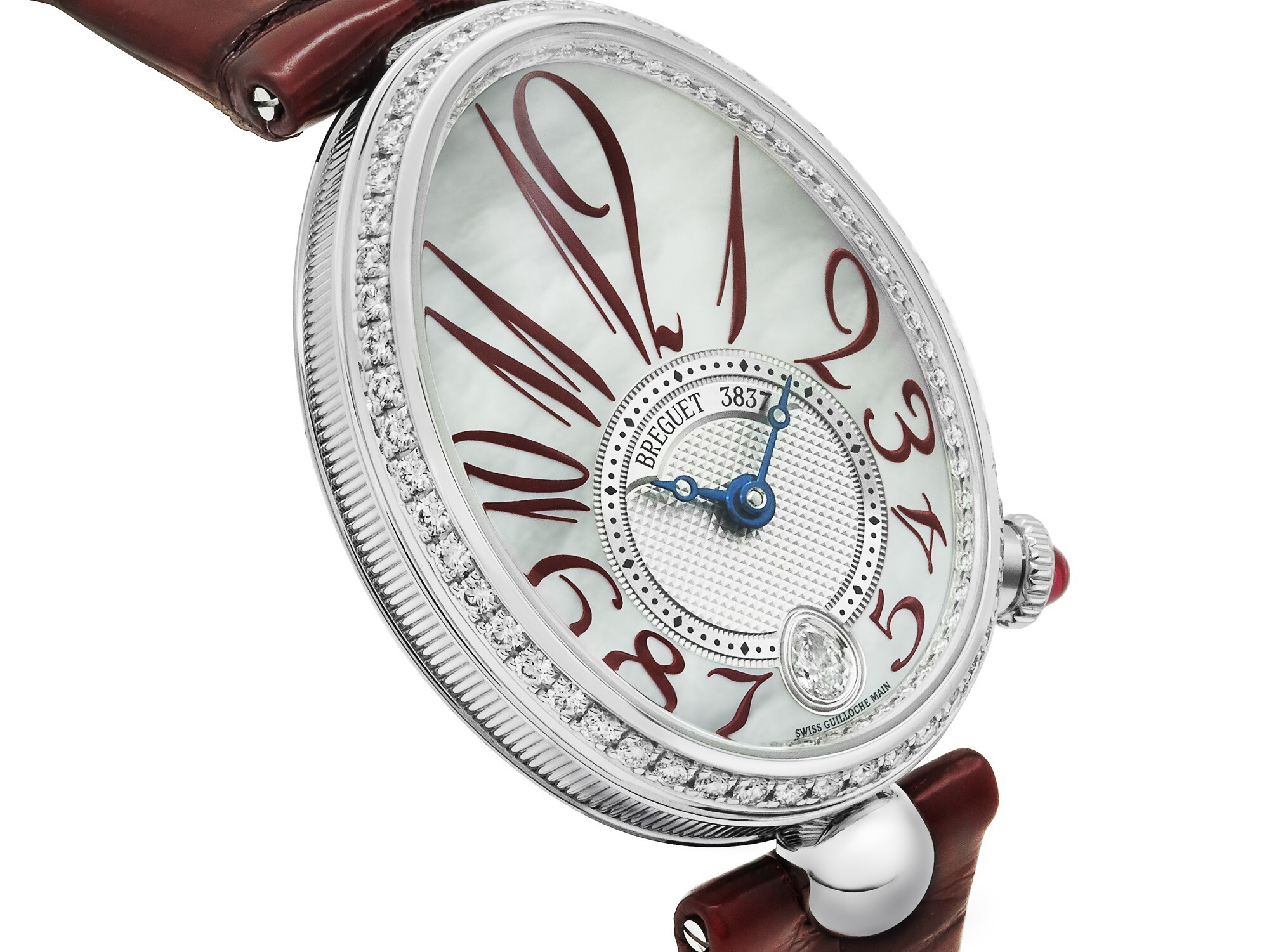 Reine de Naples 8918 watch white gold case