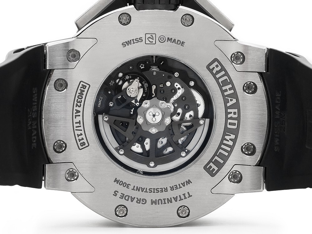 RM 032 flyback chronograph mechanism