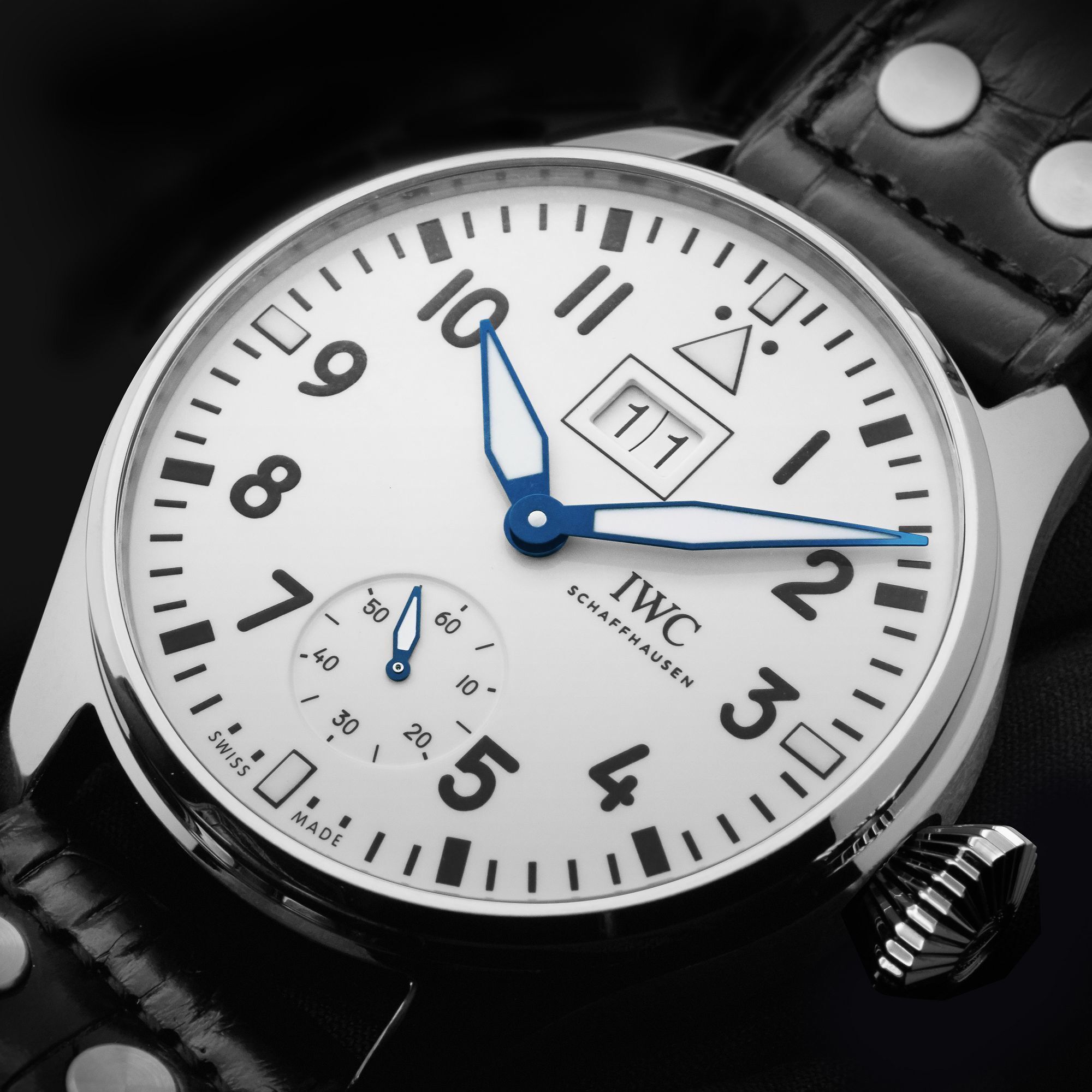 IWC Big Pilot’s Watch Big Date Anniversary Double Digit Date