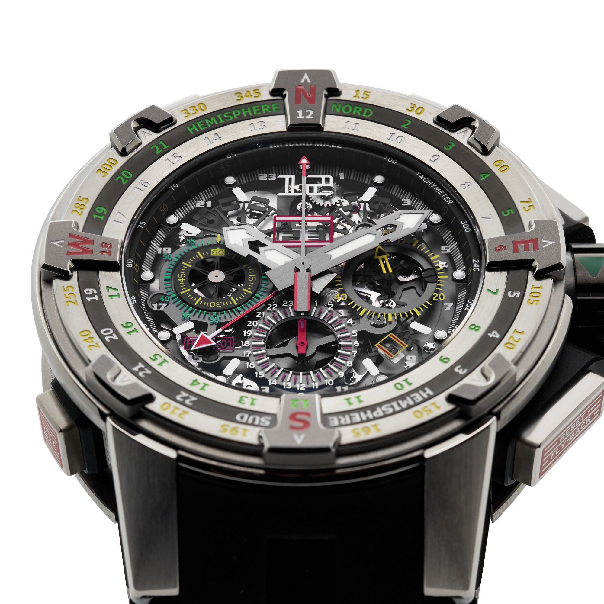 RM 60-01 chronograph function