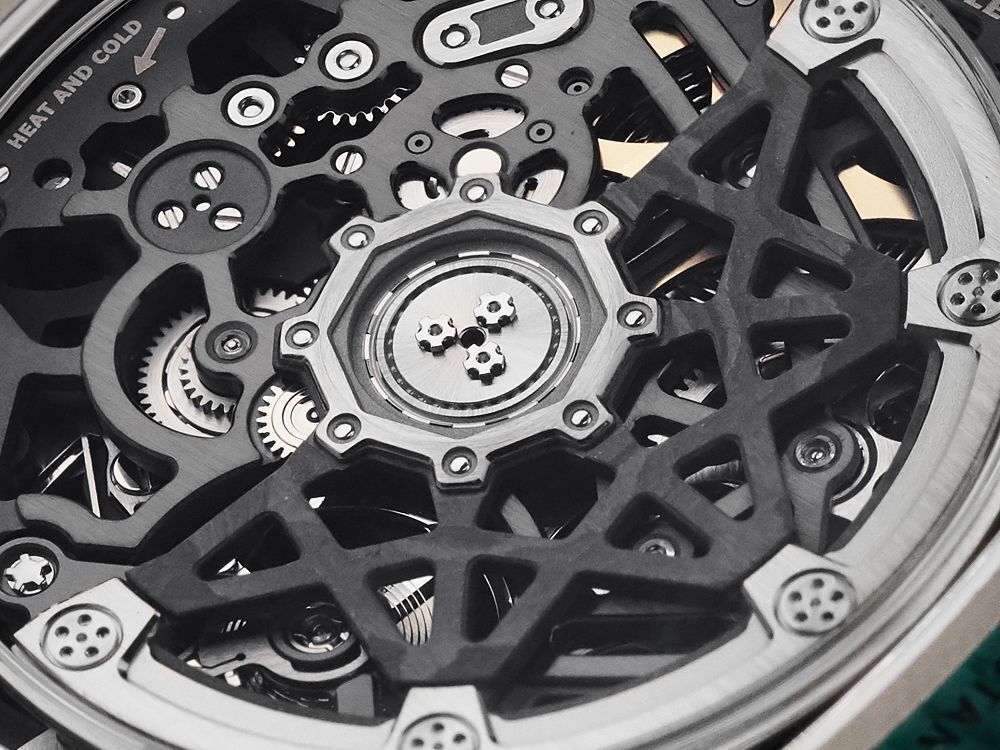 Richard Mille RM 67-02 movement components