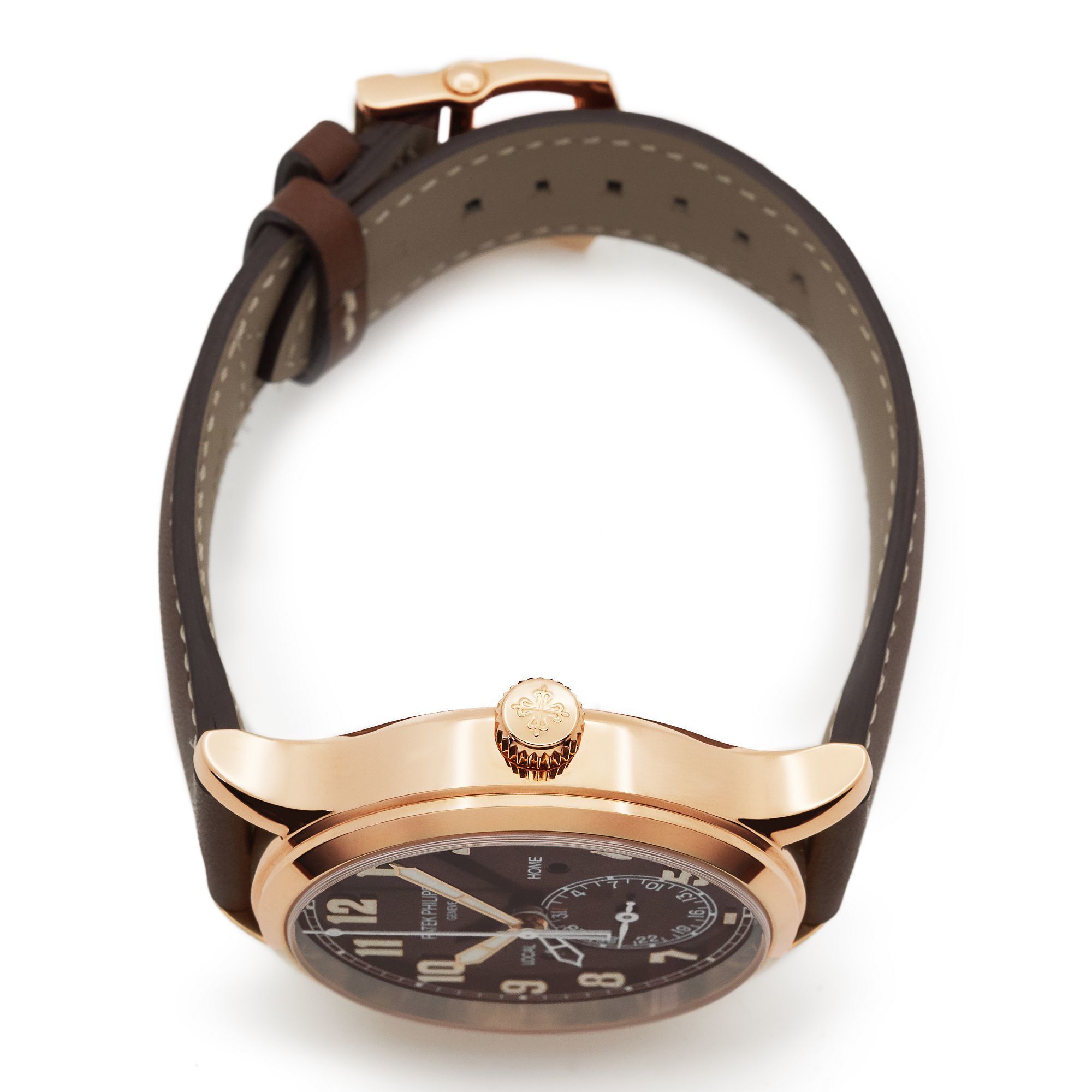 Patek Philippe 5524R-001 Calatrava Pilot Travel Time dual-time function