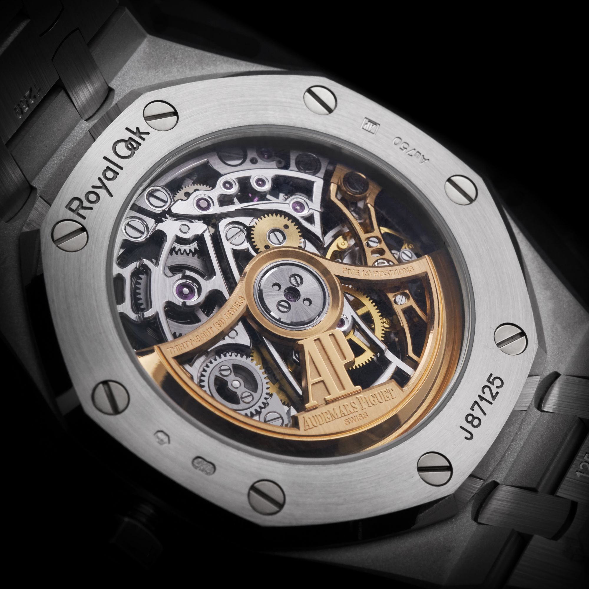 Royal Oak Openworked Frosted Gold model