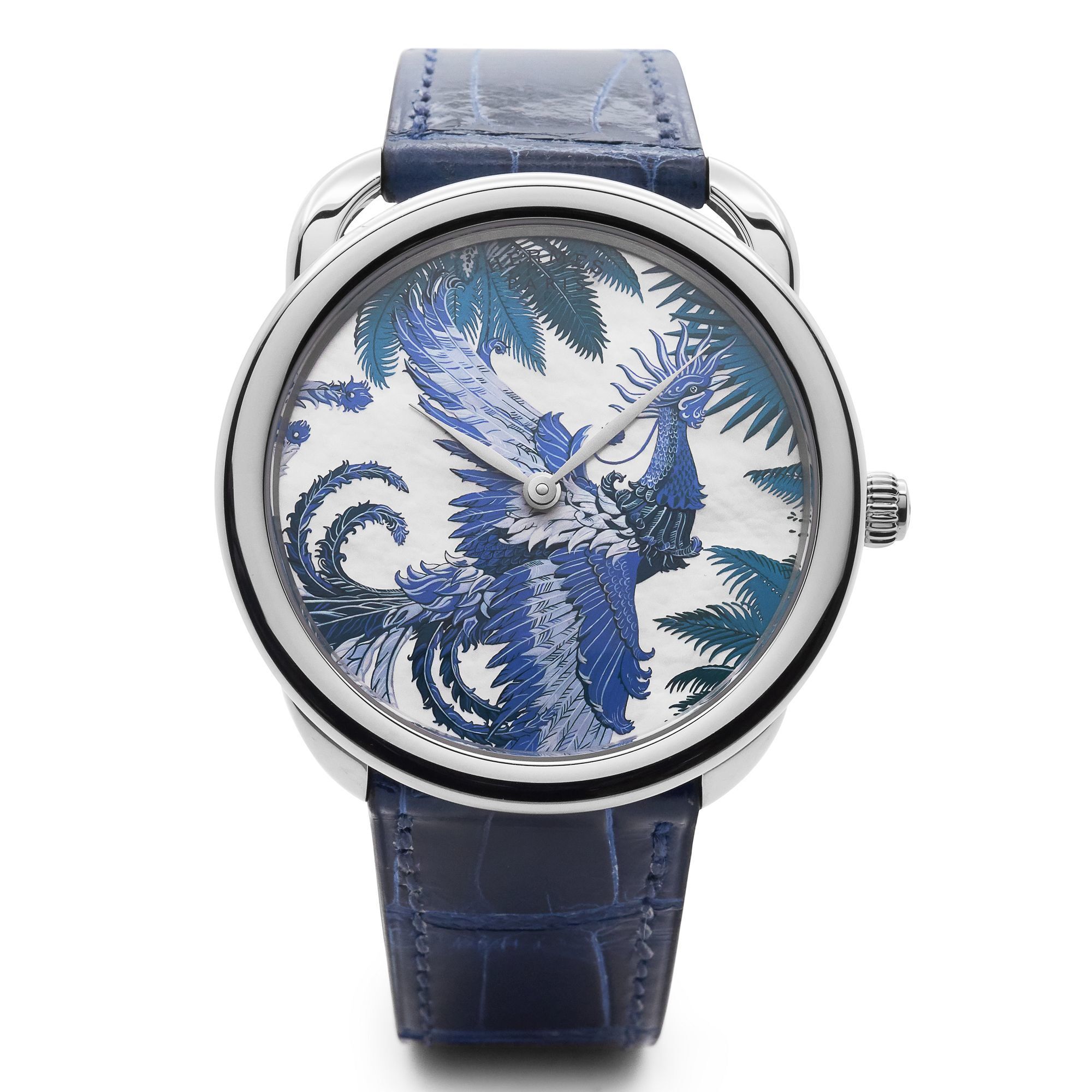 Hermès Arceau Mythique Phoenix Coloriages Watch profile