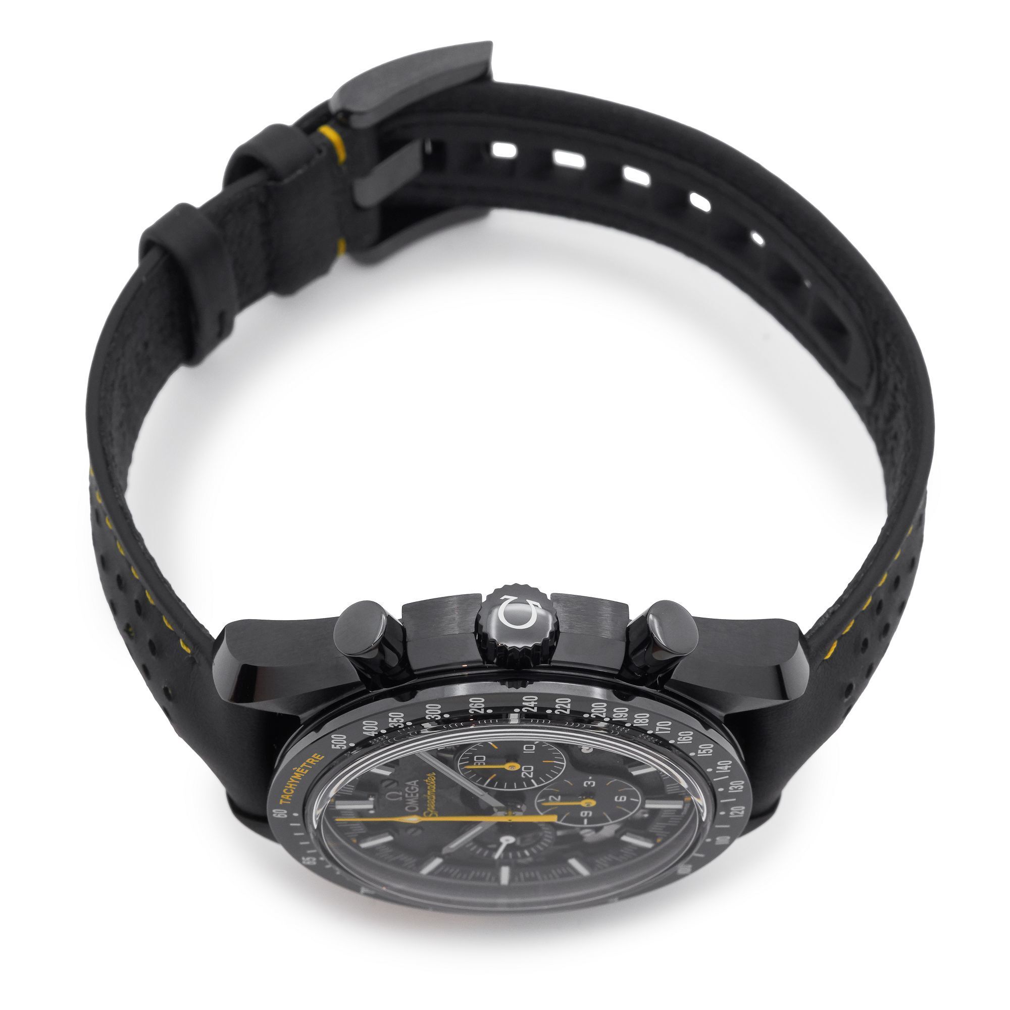 Omega Speedmaster Dark Side of the Moon Apollo 8 caseback engraving