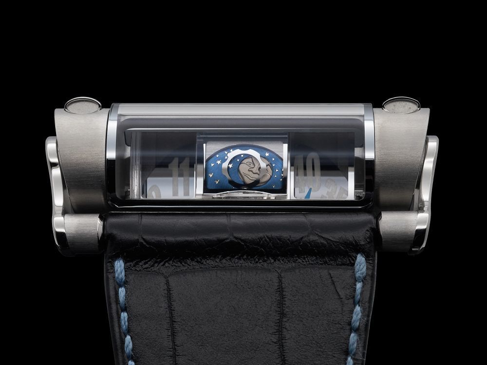 MB&F MoonMachine 2 Moon Phase Watch titanium