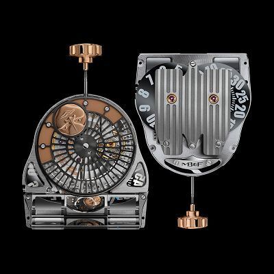 MB&F MoonMachine 2 Moon Phase Watch rotor
