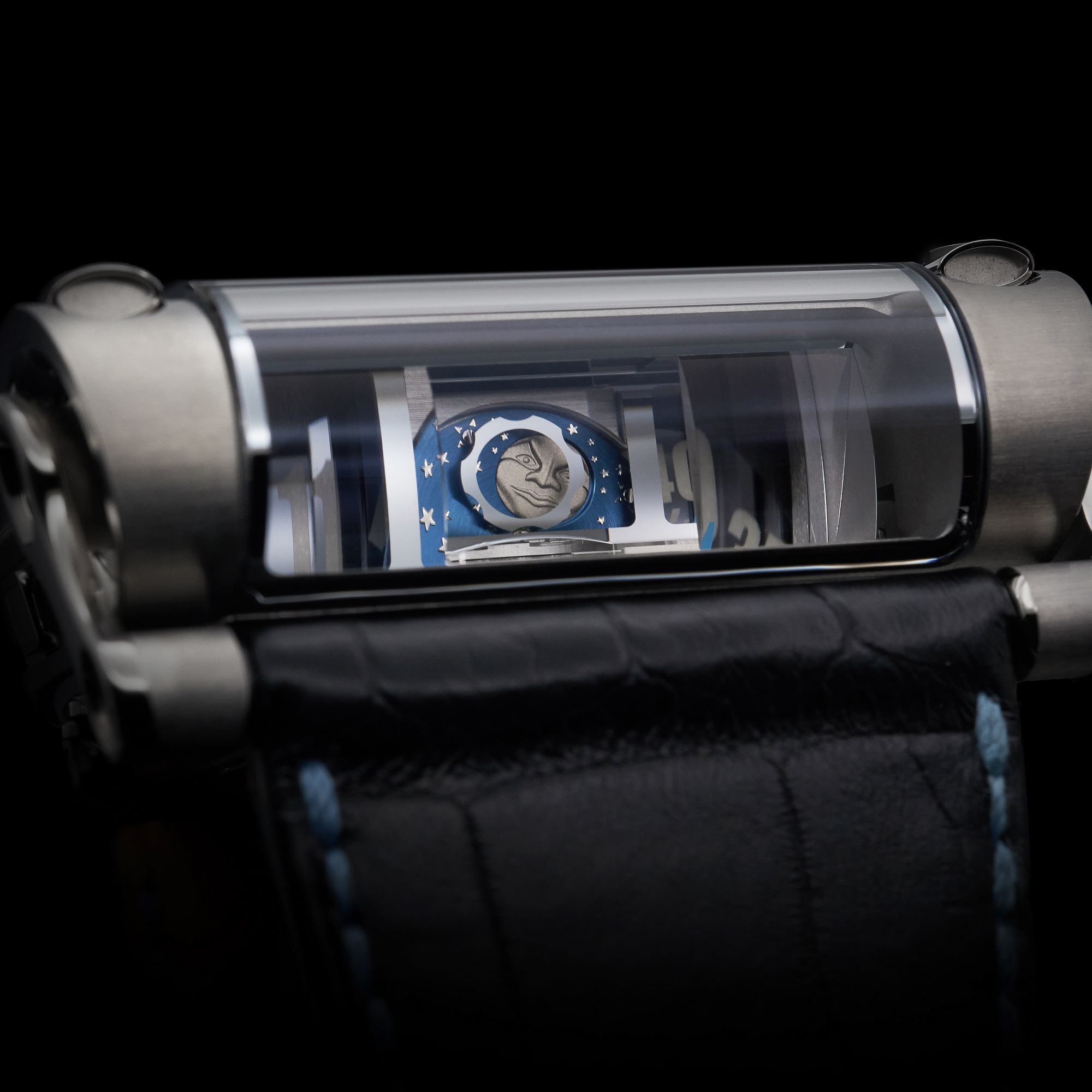 MB&F MoonMachine 2 Moon Phase Watch engraving
