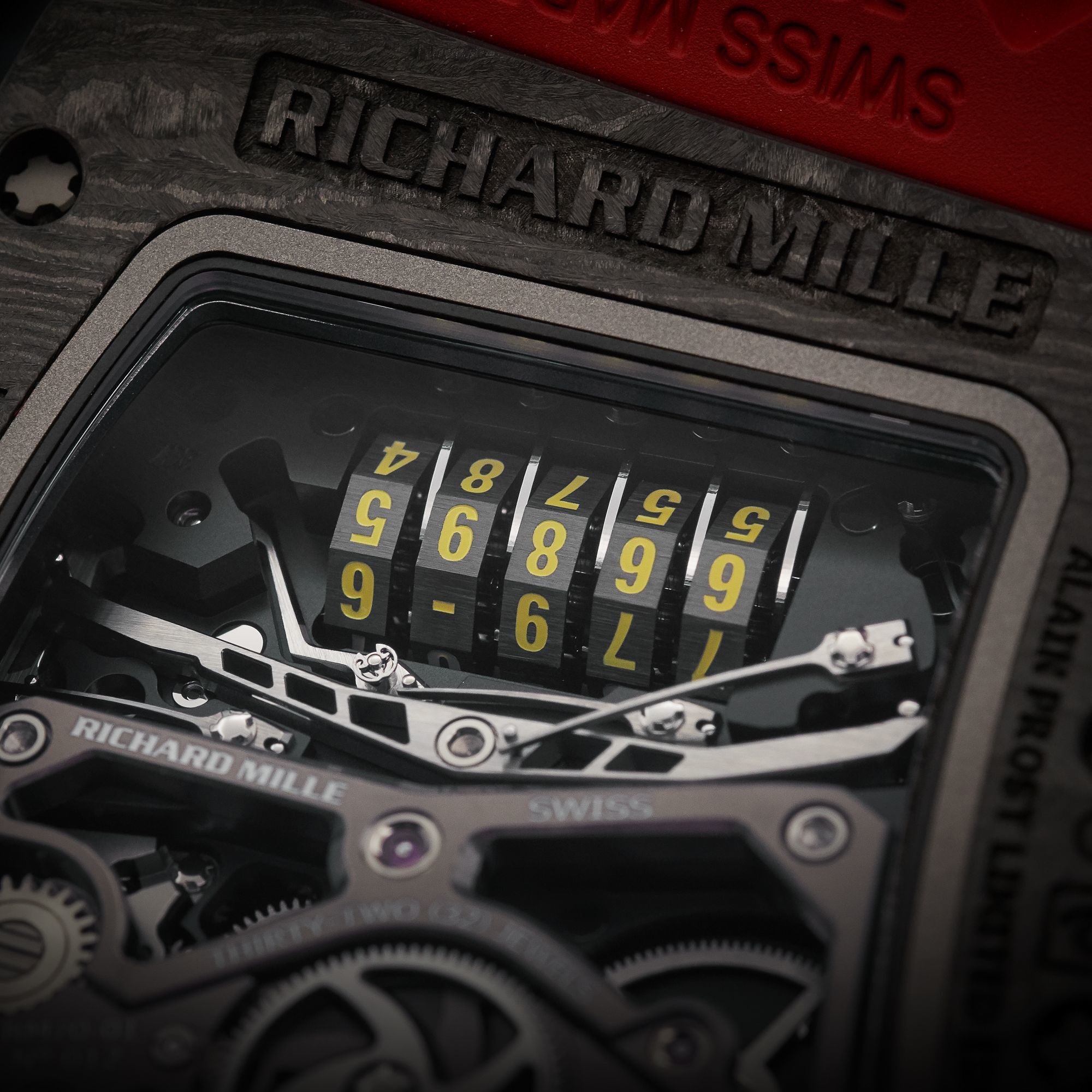 Richard Mille RM 70-01 dial close-up