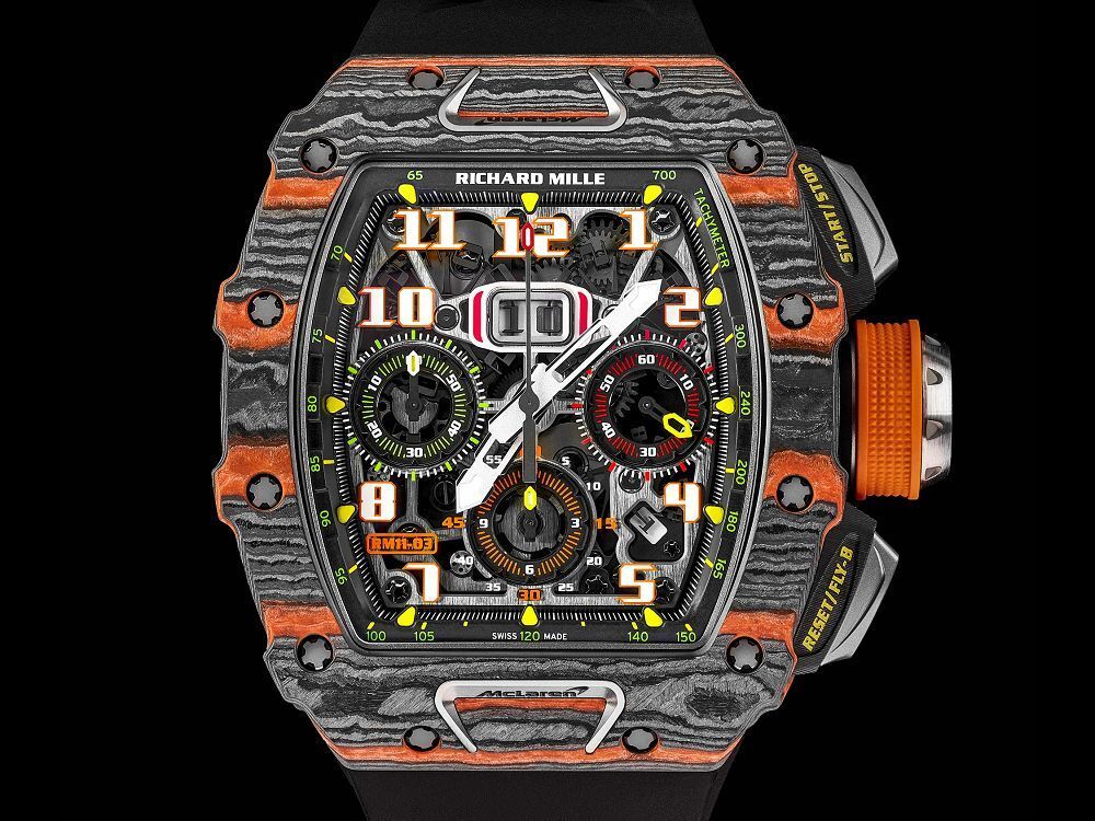 RM 11-03 McLaren case Carbon TPT