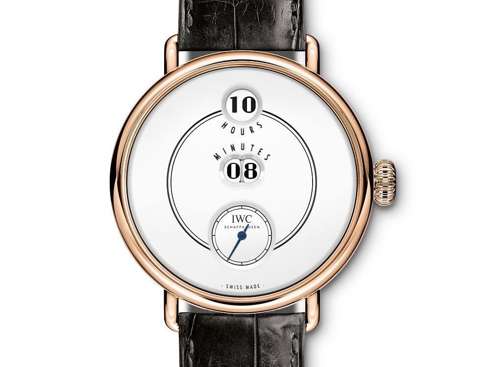 IWC Tribute To Pallweber digital jumping hour display