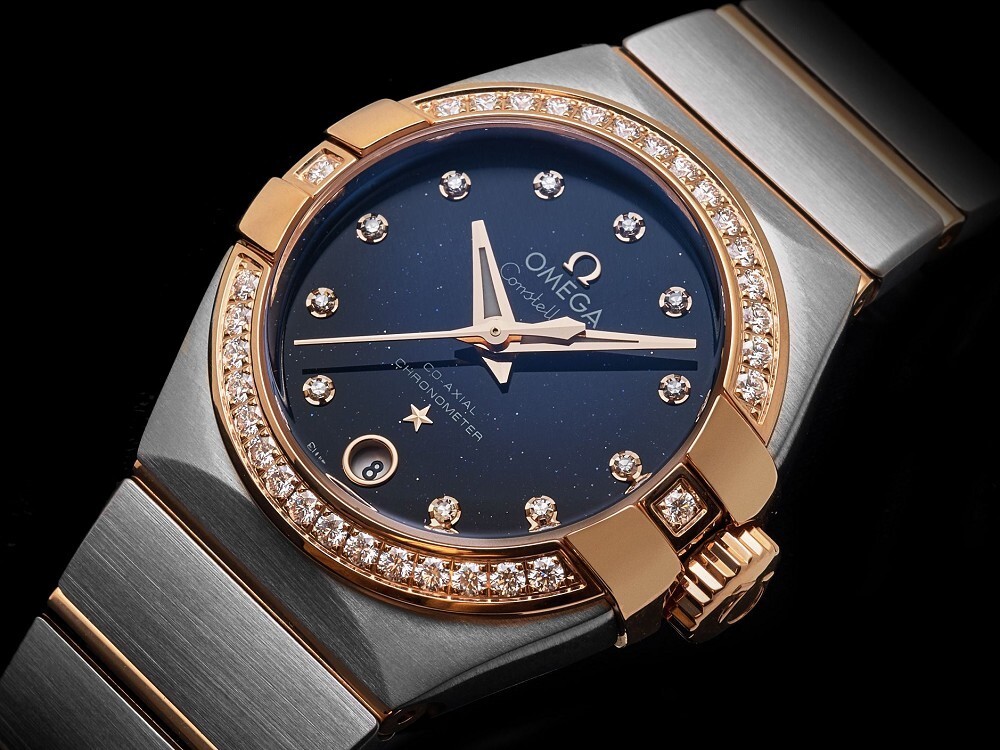 Omega Constellation Blue Starry Sky automatic movement Caliber 8521