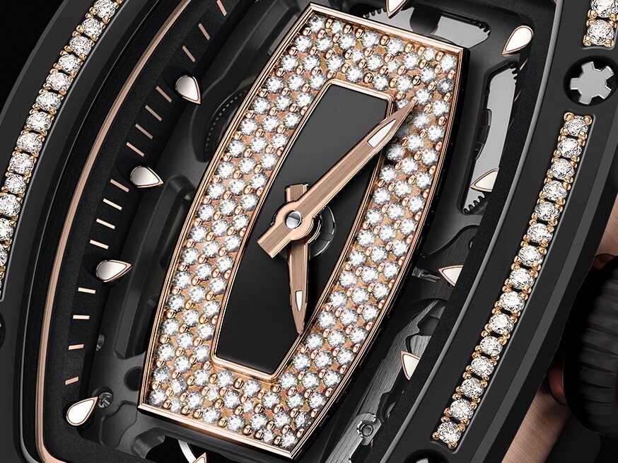 RICHARD MILLE RM 07-01 Gem-set Black Ceramic CRMA2 automatic movement