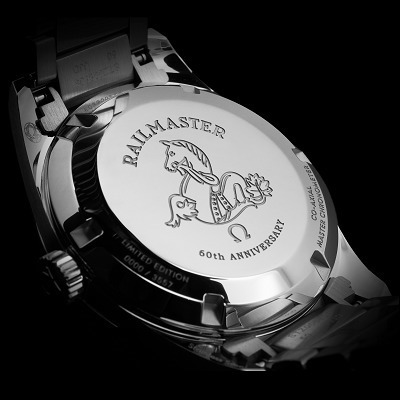 Omega Railmaster 60th Anniversary Limited Edition Watch Side View